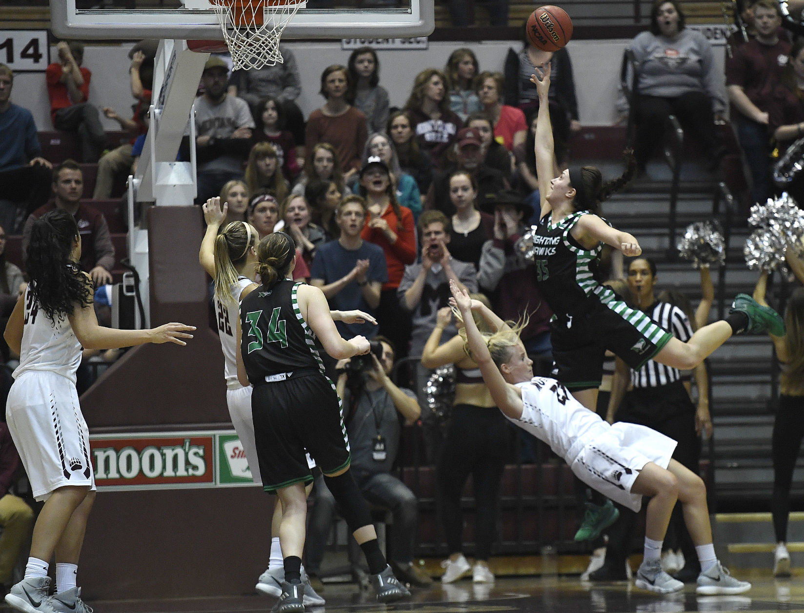 Lady Griz edge North Dakota 012.JPG